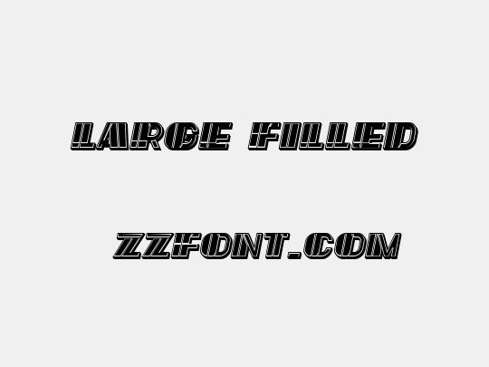 Large Filled