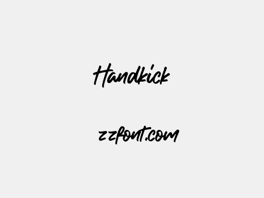 Handkick