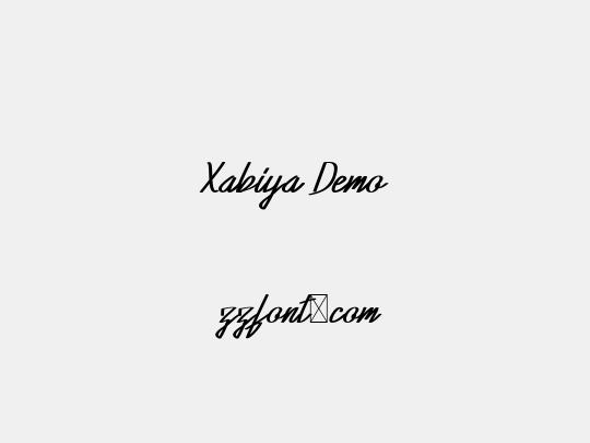 Xabiya Demo