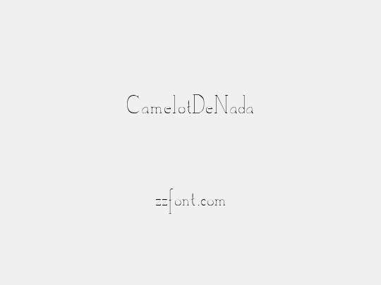 CamelotDeNada