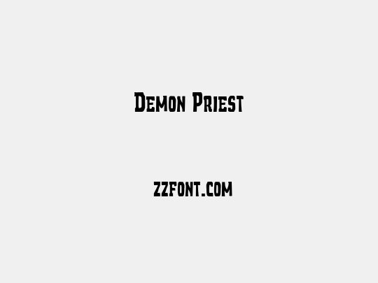 Demon Priest
