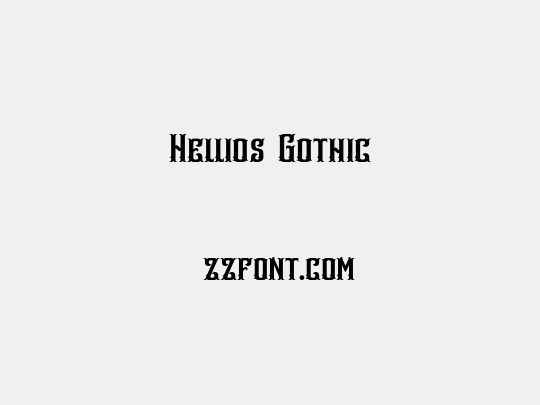 Hellios Gothic
