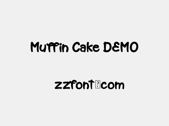 Muffin Cake DEMO