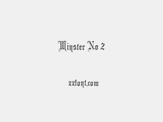 Minster No 2