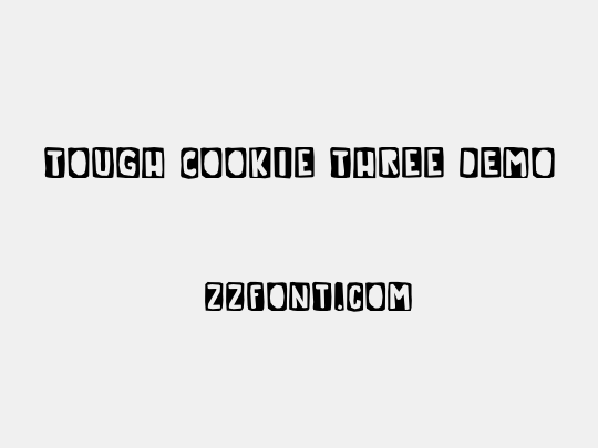 Tough Cookie Three DEMO