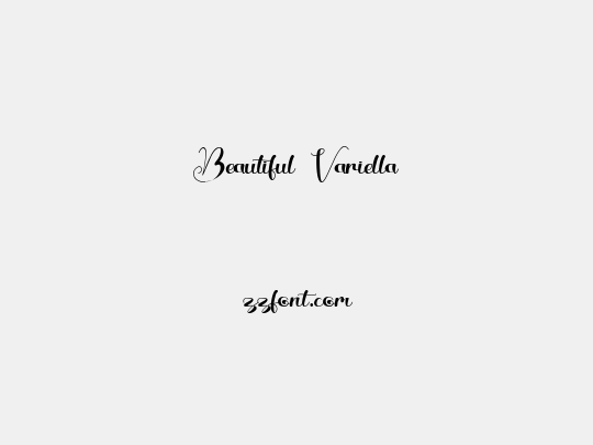 Beautiful Variella