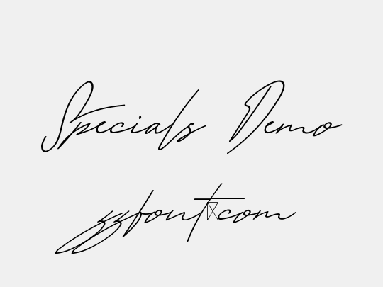 Specials Demo