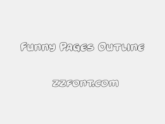 Funny Pages Outline