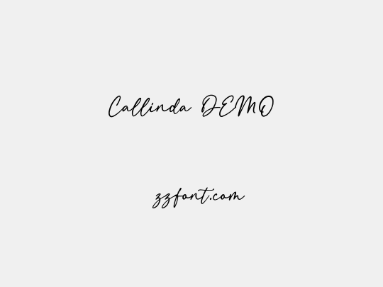 Callinda DEMO