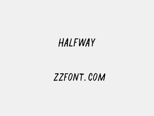 Halfway