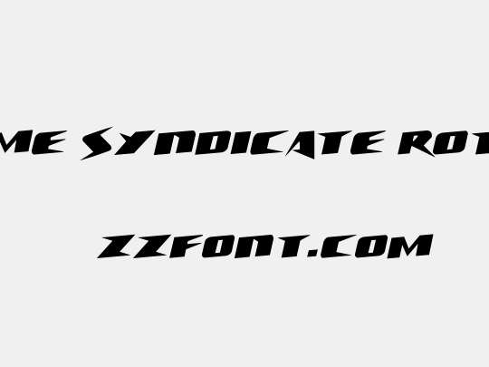 Crime Syndicate Rotate