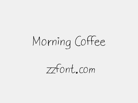 Morning Coffee