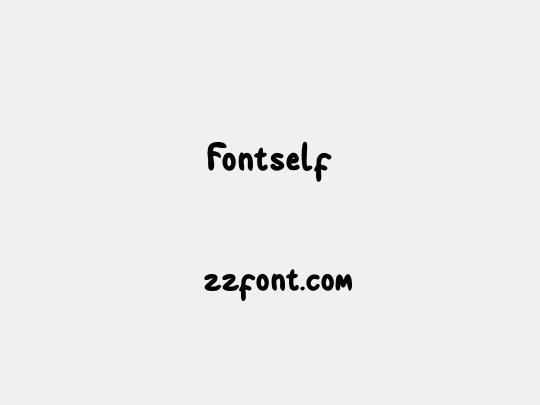 Fontself