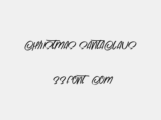 Christmas Santaclaus