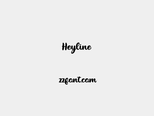 Heyline