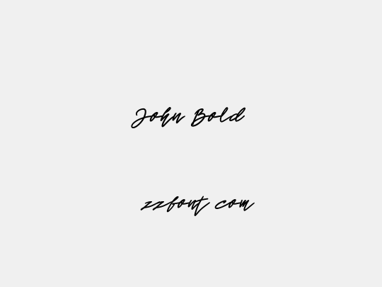 John Bold