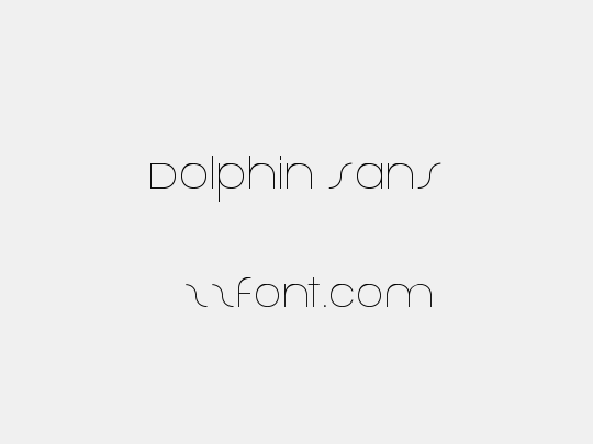 Dolphin Sans