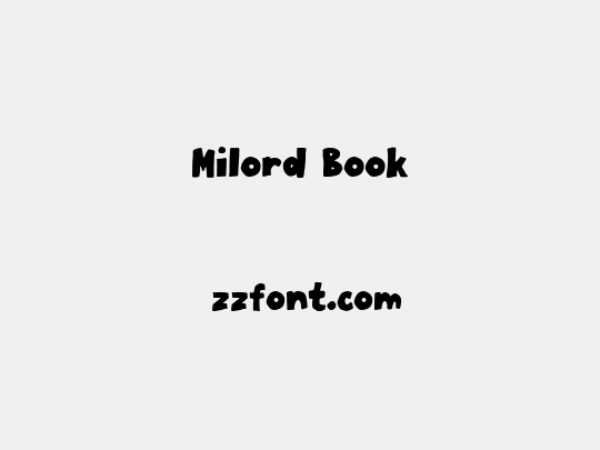 Milord Book