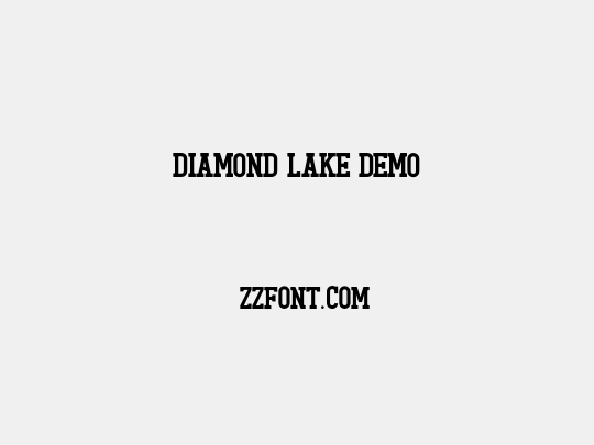 Diamond Lake DEMO