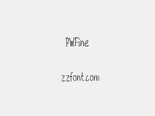 PWFine