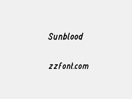 Sunblood
