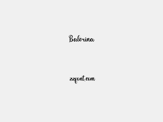 Balerina