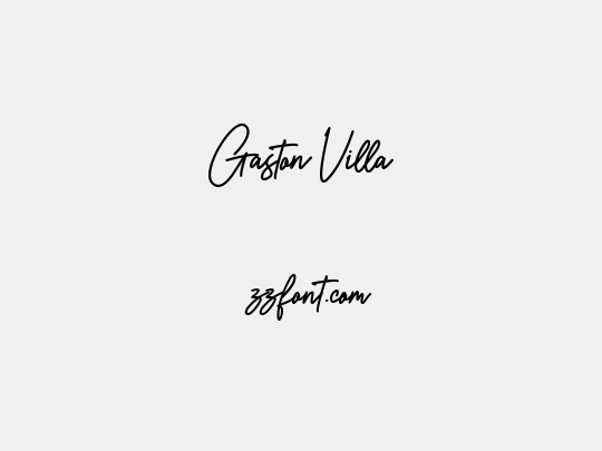 Gaston Villa
