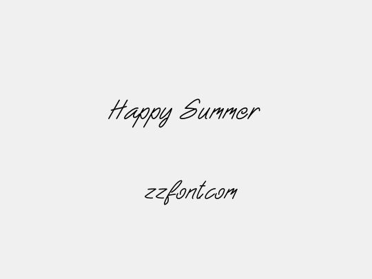 Happy Summer
