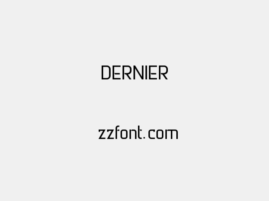DERNIER