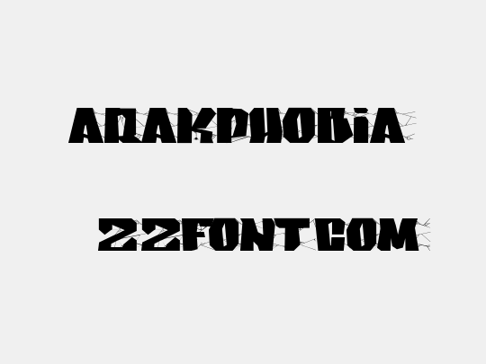Arakphobia