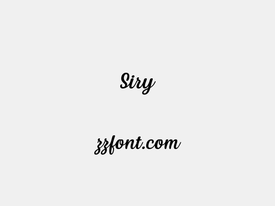 Siry