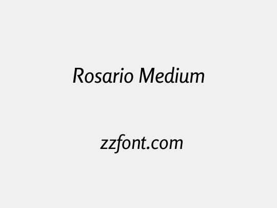 Rosario Medium
