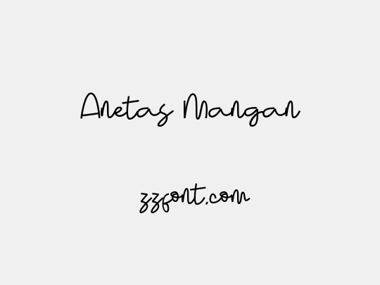 Anetas Mangan