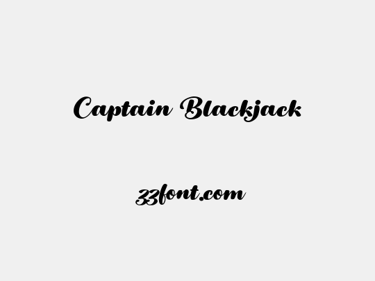 Captain Blackjack