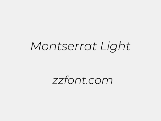 Montserrat Light