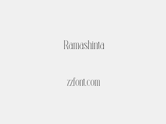  Ramashinta