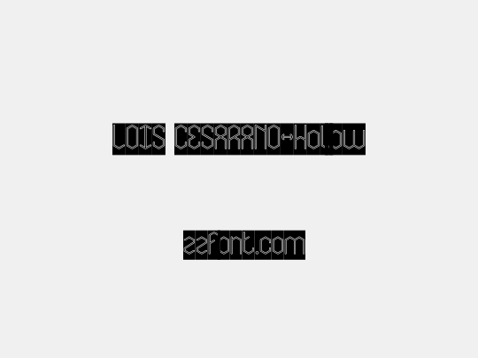 LOIS CESARANO-Hollow