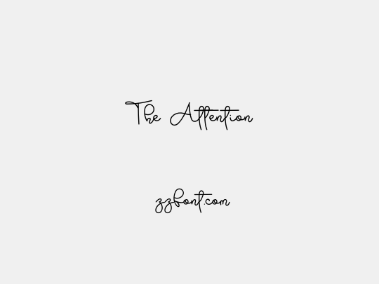 The Attention