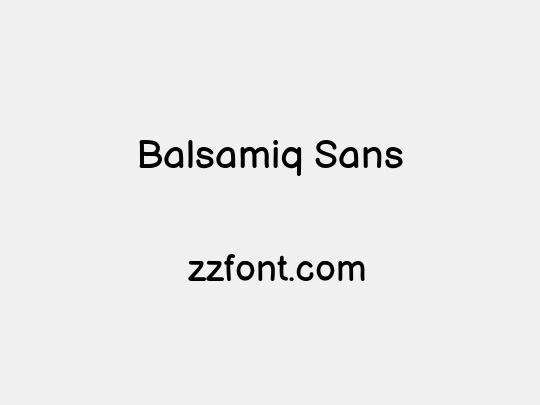 Balsamiq Sans