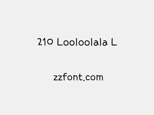 210 Looloolala L