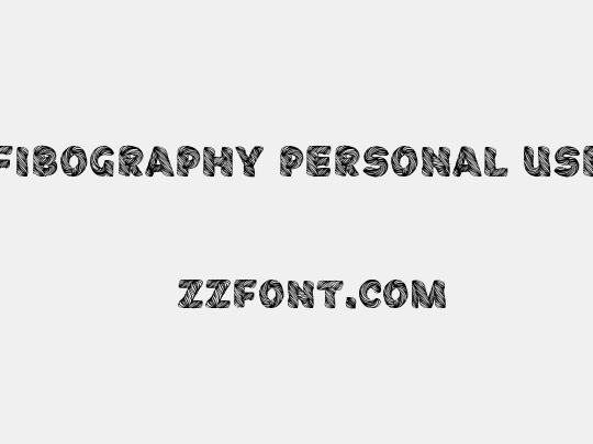 Fibography Personal Use