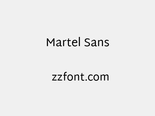 Martel Sans