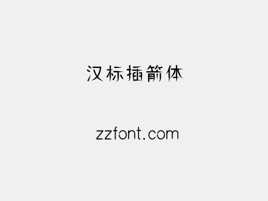 汉标插箭体