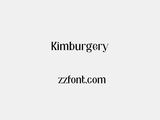 Kimburgery