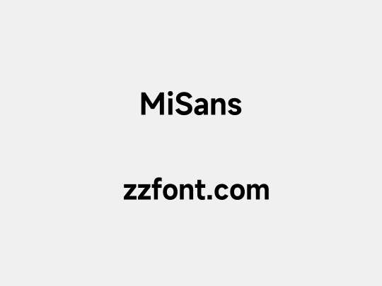 MiSans