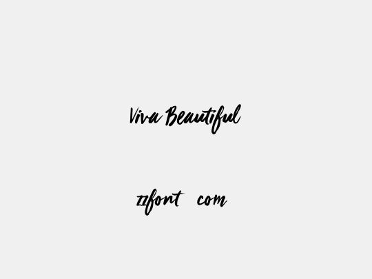 Viva Beautiful