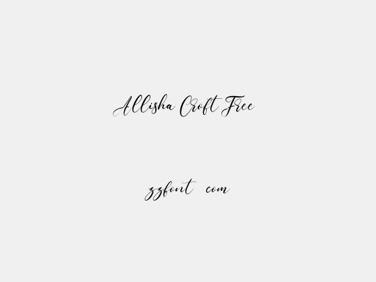 Allisha Croft Free