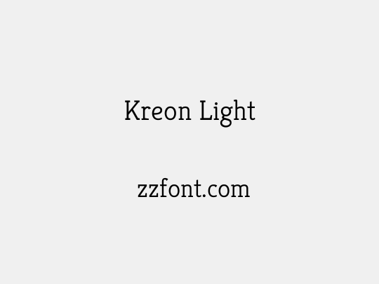 Kreon Light