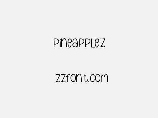 Pineapplez