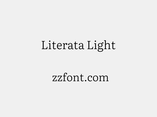 Literata Light